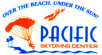パシフィックスカイダイビングセンターロゴ